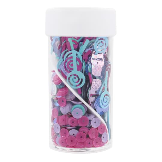 Sweet Treats Shaped Glitter Swirl Jar by Creatology&#x2122;